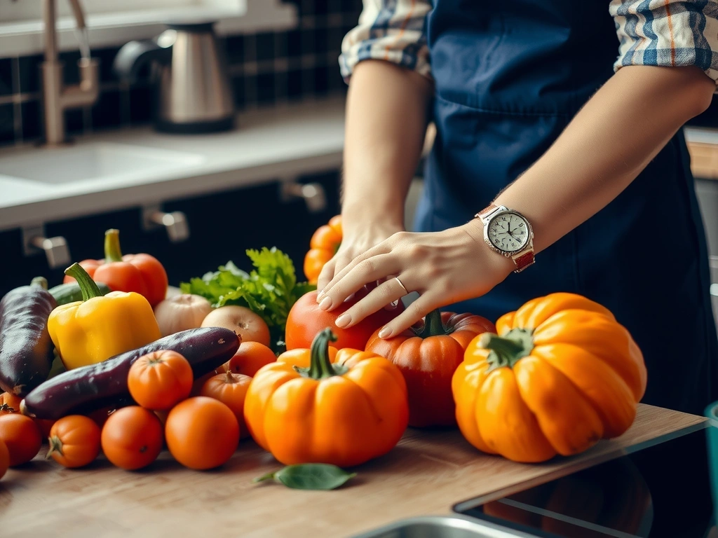 Frische Lebensmittel als Symbol für natürliche Ernährung